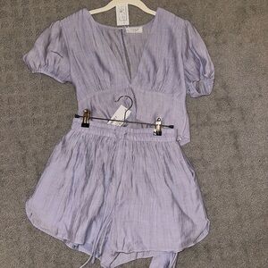 Sage the label purple set